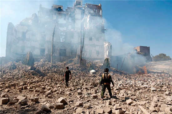 多国联军空袭也门胡塞武装 11天致死136人