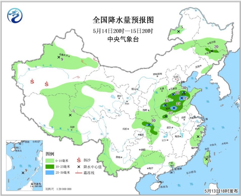 高温、大雨暴雨和雷电 本周山东天气有点"疯"