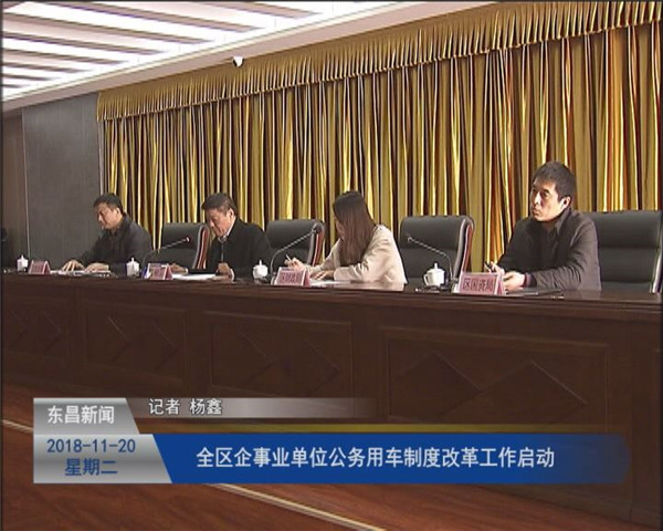 我区部署企事业单位公务用车制度改革工作