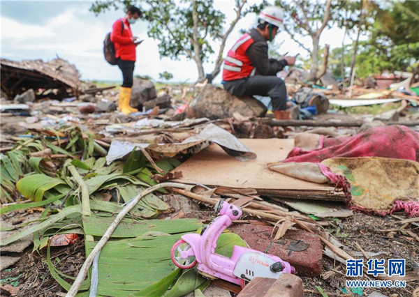 印尼海啸死亡人数升至373人