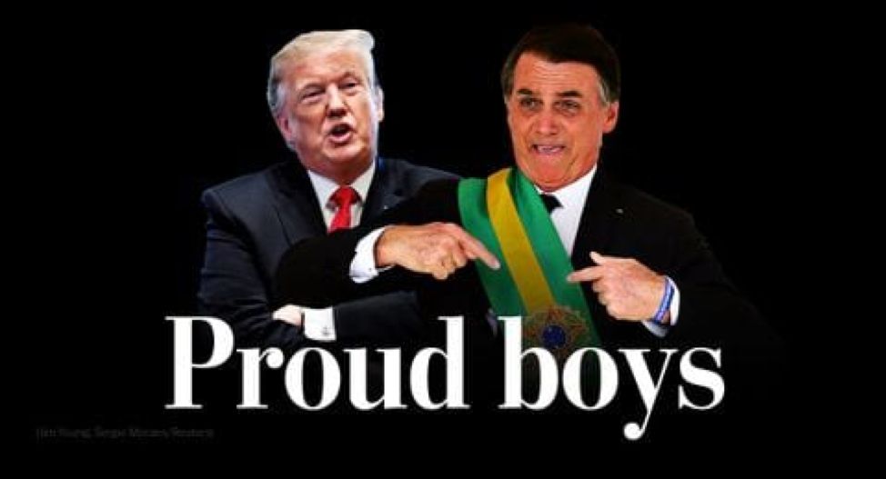 特朗普会见巴西总统 两人见面就像“照镜子”