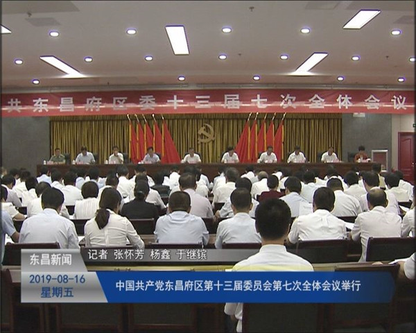 中国共产党东昌府区第十三届委员会第七次全体会议举行