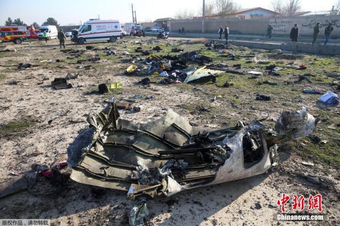 乌克兰坠毁飞机飞行数据记录器解码工作将在伊朗进行