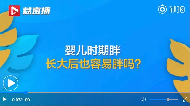 扎心！从小胖，长大更容易胖