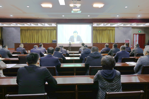 东昌府区组织收听收看全市党史学习教育总结会议