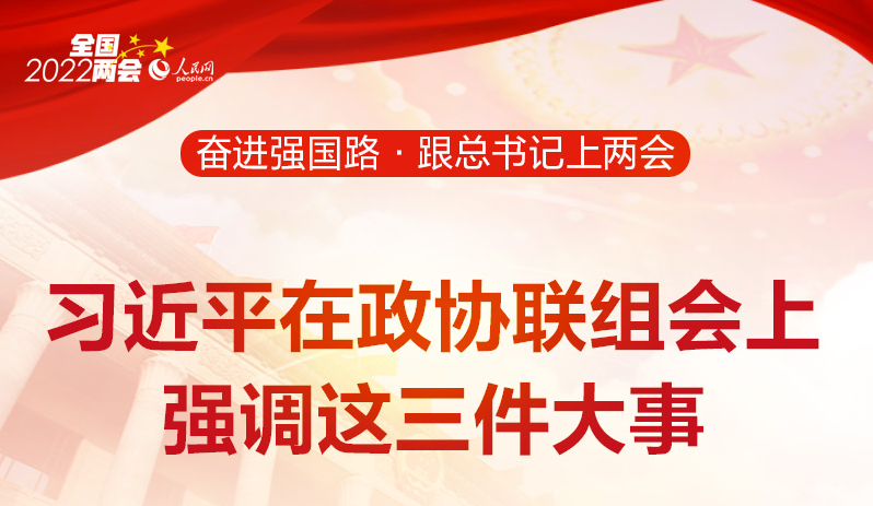 习近平在政协联组会上强调这三件大事