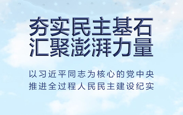 夯实民主基石 汇聚澎湃力量——以习近平同志为核心的党中央推进全过程人民民主建设纪实