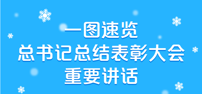 一图速览总书记总结表彰大会重要讲话