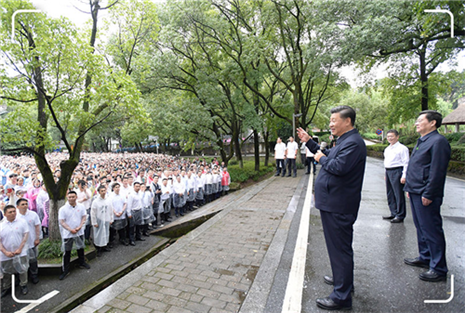 近镜头丨“一定要深深扎根于中国的文化沃土”