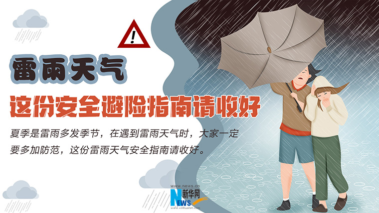 雷雨天气，这份安全避险指南请收好