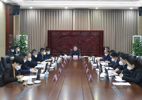 东昌府区委理论学习中心组举行2023年度第一次集体学习研讨