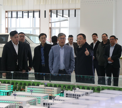 国家开发银行来东昌府区考察新能源汽车产业园项目