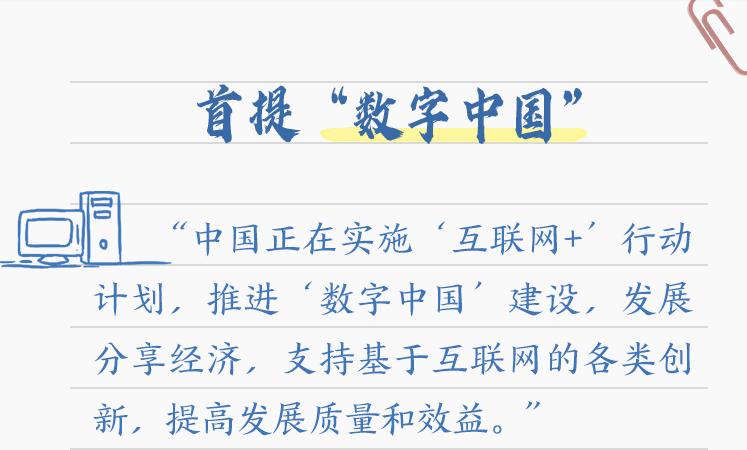 习近平贺信中提到的“数字中国”，你了解多少？