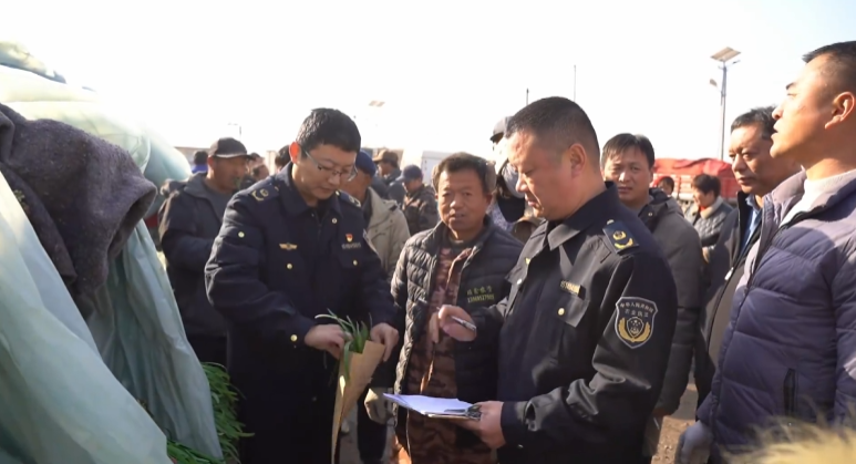 聊城市莘县：引进定量检测车 护航百姓“菜篮子”